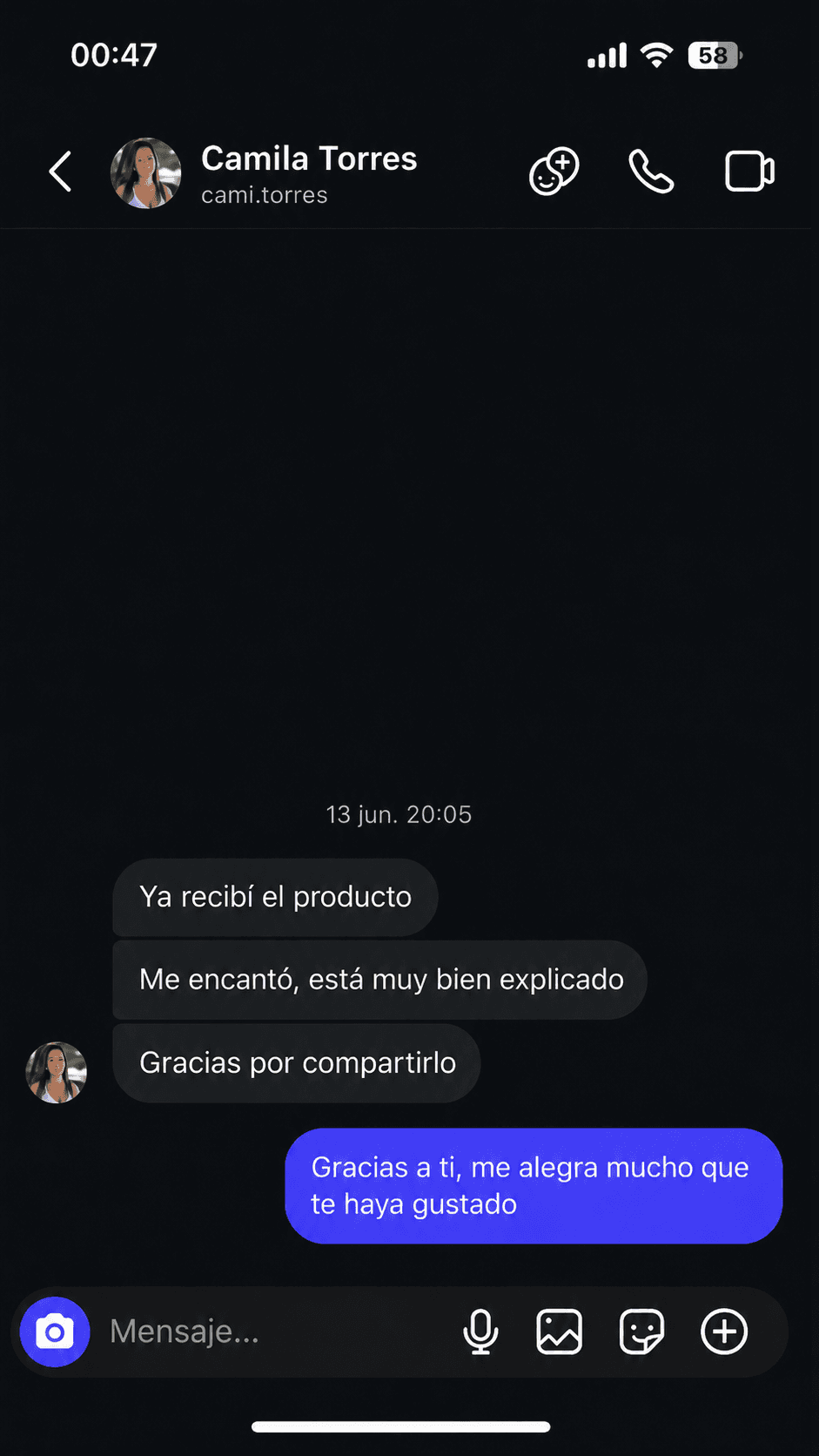 Testimonio 5 de una persona que recuperó su fe